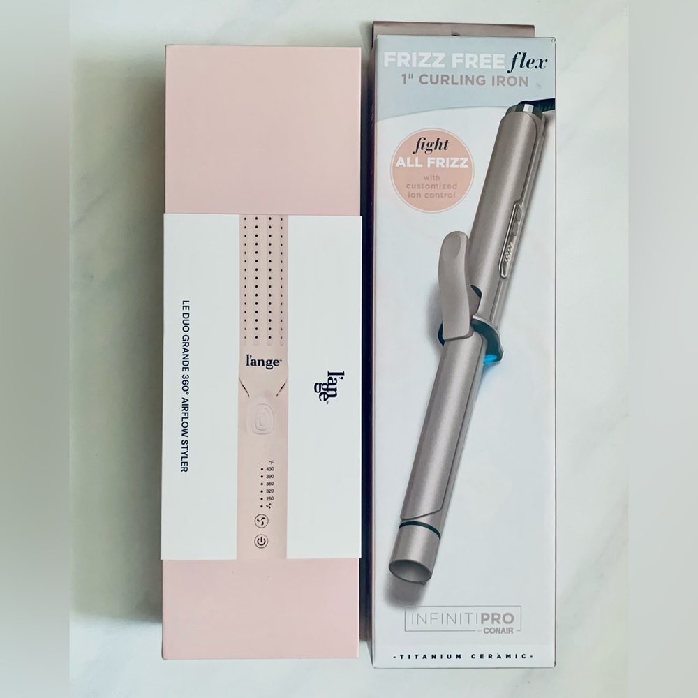 L’ange Le Duo Grande 360° Airflow Styler & Infinity Pro Frizz Free Flex